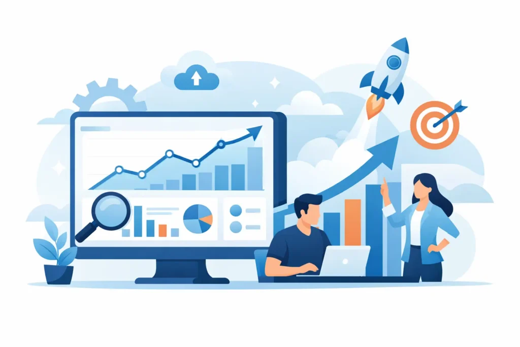 What a Monthly Website Growth Service Delivers