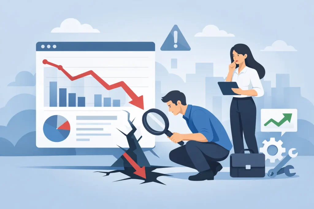 Why Traffic Drops and What to Fix First