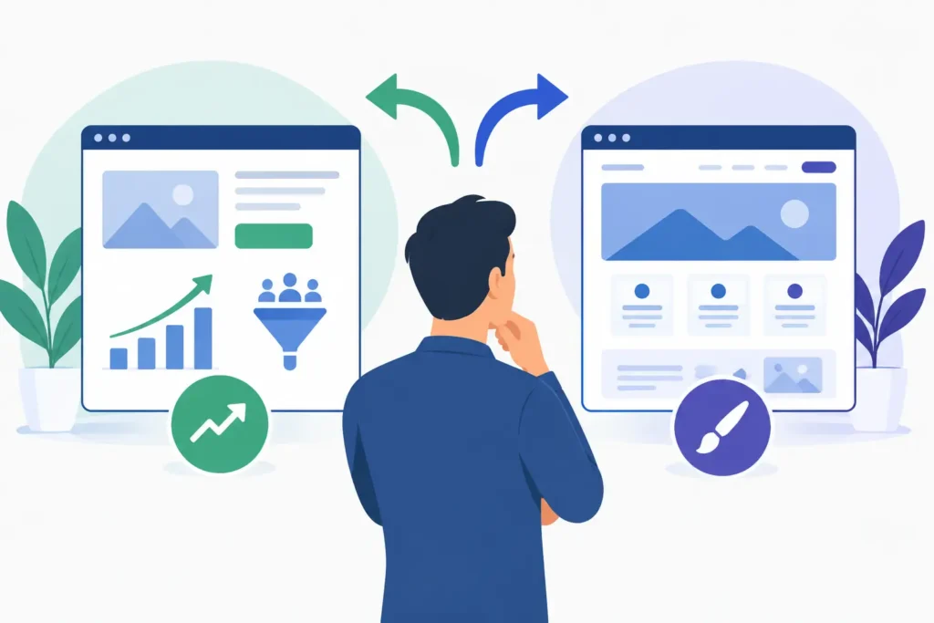 CRO Versus Website Redesign: Which Comes First?